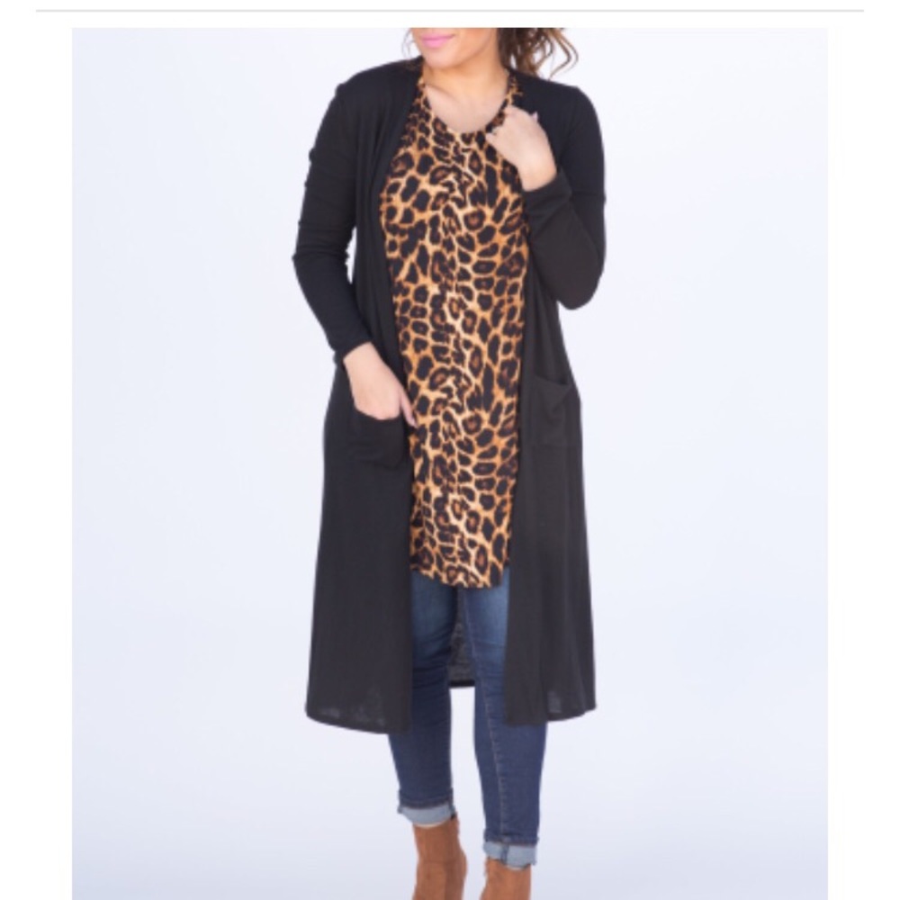 Agnes & Dora Black Duster